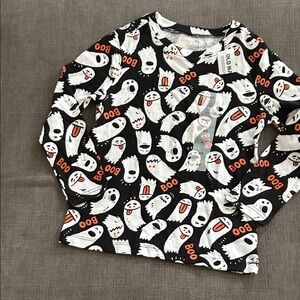 OLD NAVY Toddler Boy Halloween Ghost Longsleeve Shirt 4T NWT